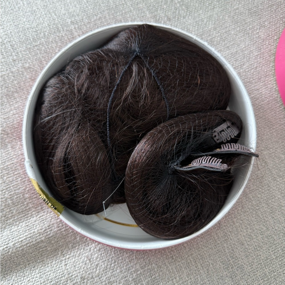 Luxy natural 20" Dark Brown Halo® Hair Extensions (180g).